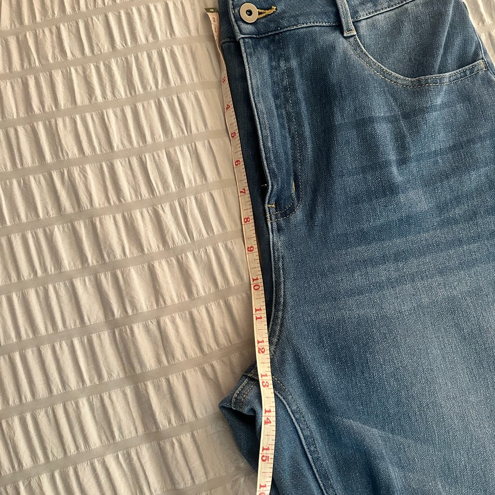 HALARA Flex High waist cuffed wide leg jeans - Picture 8 of 8